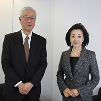 櫻井よしこ・田久保忠衛写真